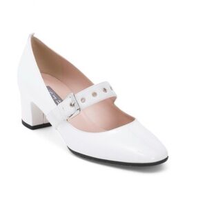 SJP BY SARAH JESSICA PARKER Made In Italy Pratt Leather Block Heel Mary Janes